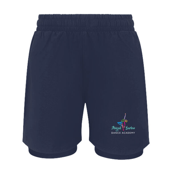 Kids double-layer sports shorts Thumbnail