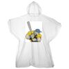 Kids emergency hooded plastic poncho Thumbnail