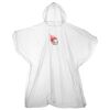Kids emergency hooded plastic poncho Thumbnail