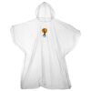 Kids emergency hooded plastic poncho Thumbnail