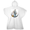 Kids emergency hooded plastic poncho Thumbnail