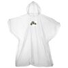 Kids emergency hooded plastic poncho Thumbnail