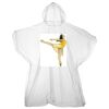 Kids emergency hooded plastic poncho Thumbnail