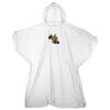 Kids emergency hooded plastic poncho Thumbnail