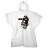 Kids emergency hooded plastic poncho Thumbnail