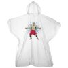 Kids emergency hooded plastic poncho Thumbnail