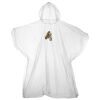 Kids emergency hooded plastic poncho Thumbnail