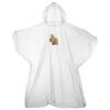 Kids emergency hooded plastic poncho Thumbnail