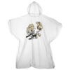 Kids emergency hooded plastic poncho Thumbnail