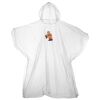 Kids emergency hooded plastic poncho Thumbnail