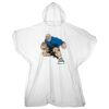 Kids emergency hooded plastic poncho Thumbnail