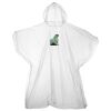 Kids emergency hooded plastic poncho Thumbnail