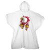 Kids emergency hooded plastic poncho Thumbnail