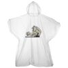 Kids emergency hooded plastic poncho Thumbnail