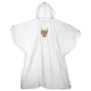 Kids emergency hooded plastic poncho Thumbnail