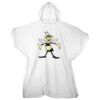 Kids emergency hooded plastic poncho Thumbnail