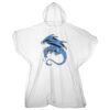Kids emergency hooded plastic poncho Thumbnail