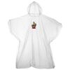 Kids emergency hooded plastic poncho Thumbnail