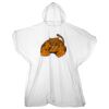 Kids emergency hooded plastic poncho Thumbnail
