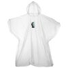 Kids emergency hooded plastic poncho Thumbnail