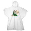 Kids emergency hooded plastic poncho Thumbnail