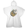 Kids emergency hooded plastic poncho Thumbnail
