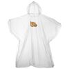 Kids emergency hooded plastic poncho Thumbnail