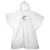 Kids emergency hooded plastic poncho Thumbnail