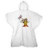 Kids emergency hooded plastic poncho Thumbnail