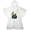 Kids emergency hooded plastic poncho Thumbnail