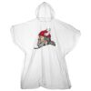 Kids emergency hooded plastic poncho Thumbnail