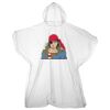 Kids emergency hooded plastic poncho Thumbnail