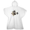 Kids emergency hooded plastic poncho Thumbnail
