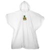 Kids emergency hooded plastic poncho Thumbnail