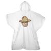 Kids emergency hooded plastic poncho Thumbnail