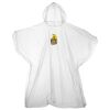 Kids emergency hooded plastic poncho Thumbnail