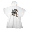 Kids emergency hooded plastic poncho Thumbnail