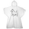 Kids emergency hooded plastic poncho Thumbnail