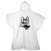 Kids emergency hooded plastic poncho Thumbnail