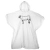 Kids emergency hooded plastic poncho Thumbnail