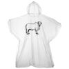 Kids emergency hooded plastic poncho Thumbnail