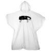 Kids emergency hooded plastic poncho Thumbnail
