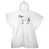 Kids emergency hooded plastic poncho Thumbnail