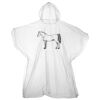 Kids emergency hooded plastic poncho Thumbnail