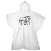 Kids emergency hooded plastic poncho Thumbnail