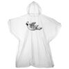 Kids emergency hooded plastic poncho Thumbnail