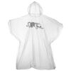 Kids emergency hooded plastic poncho Thumbnail