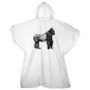 Kids emergency hooded plastic poncho Thumbnail