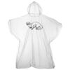 Kids emergency hooded plastic poncho Thumbnail