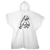 Kids emergency hooded plastic poncho Thumbnail